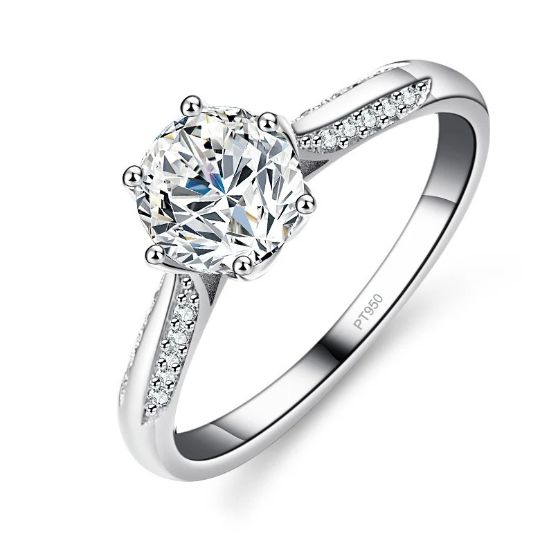 แหวนหมั้น Lumira 1 กะรัต มอสซา - Moissanite Engagement Ring 1 Carat บทวิจารณ์และราคา