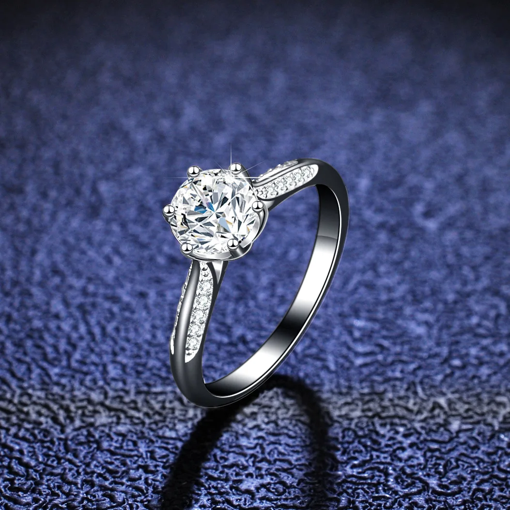 แหวนหมั้น Lumira 1 กะรัต มอสซา - Moissanite Engagement Ring 1 Carat บทวิจารณ์และราคา