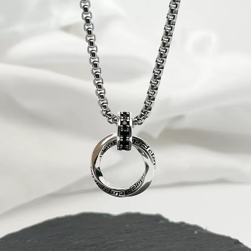สร้อยคอเงินแท้ 925 ดีไซน์ใหม่  - 925 Sterling Silver Chain Necklace Men บทวิจารณ์และราคา