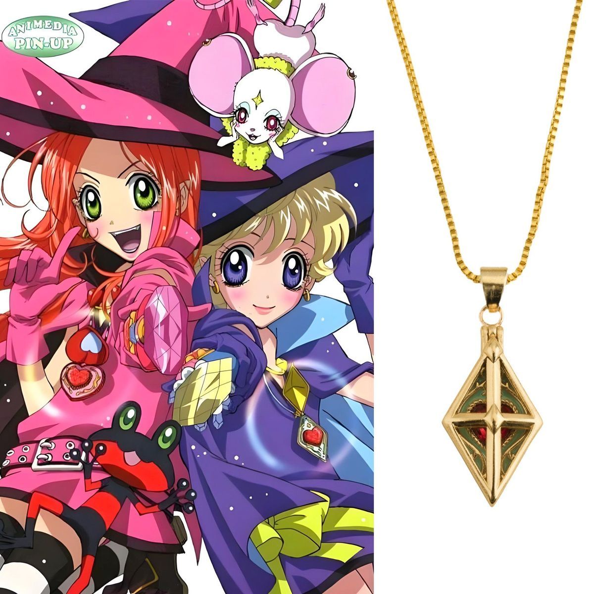 อนิเมะ ชูการ์ ชูการ์ รูน ‌ สร้ - Anime Pendant Necklace บทวิจารณ์และราคา