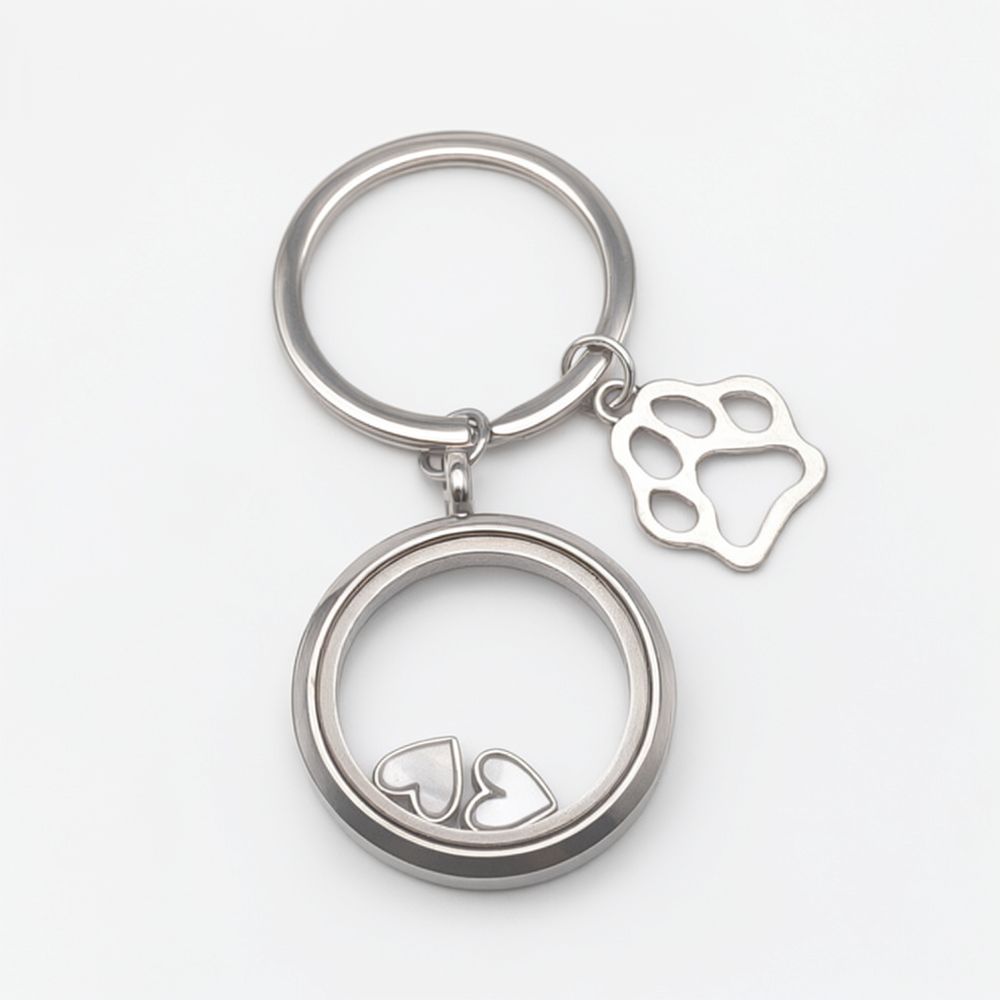 สร้อยคอรูปหัวใจสแตนเลสสตีล สำห - Heart Locket Necklace Photo บทวิจารณ์และราคา