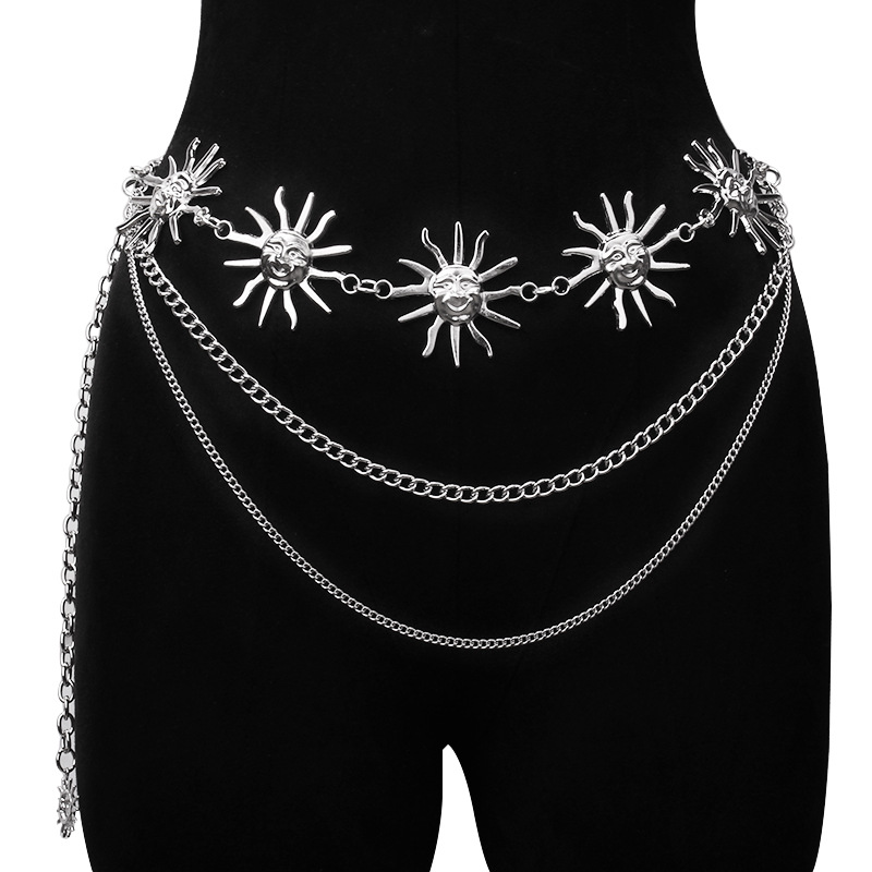 Chunky Multilayer Punk Gothic  - Body Jewelry บทวิจารณ์และราคา